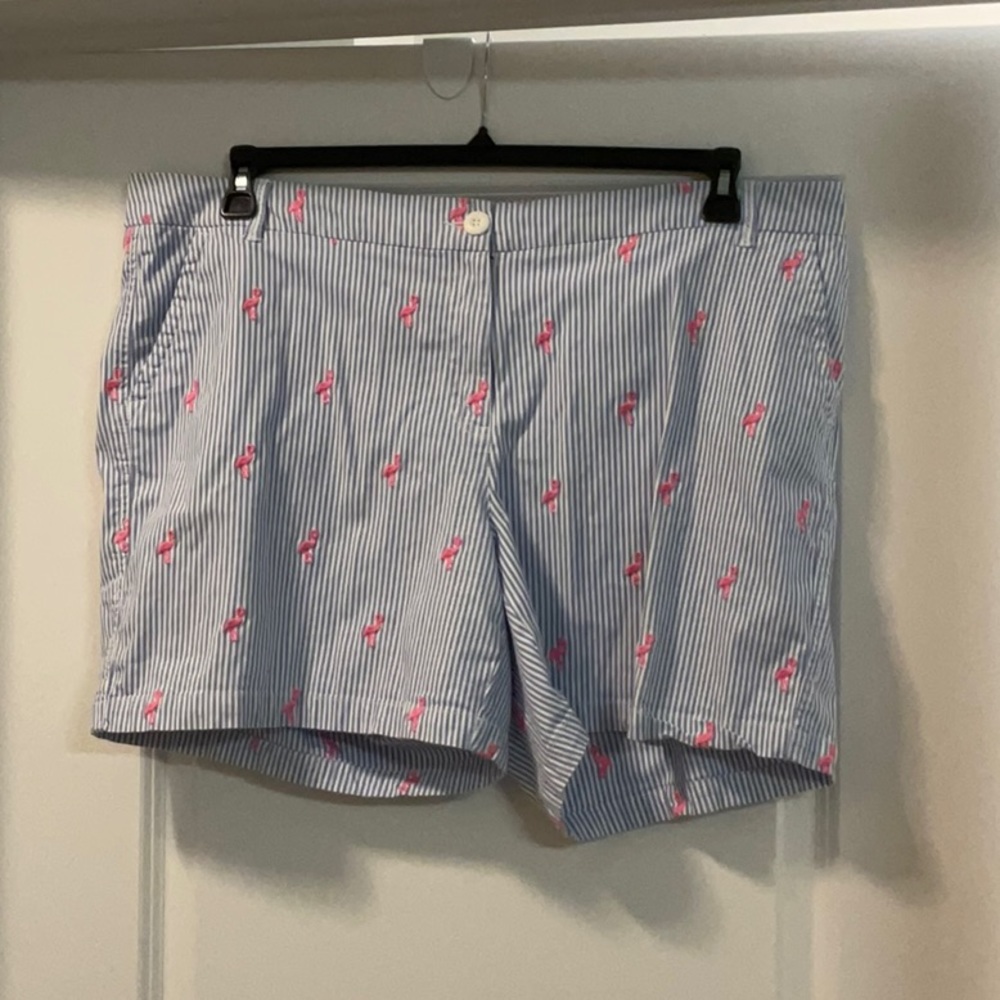 Brand New Crown & Ivy Flamingo Shorts 20W